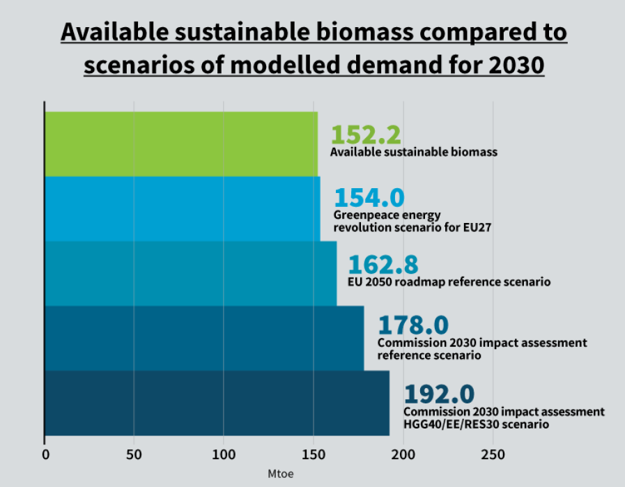 Zrównoważony potencjał biomasy vs przewidywalny scenariusz na 2030