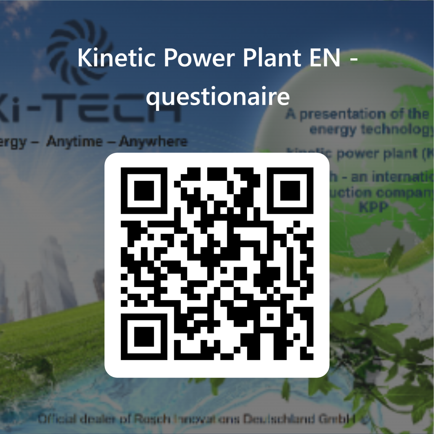 QRCode dla Kinetic Power Plant EN questionaire